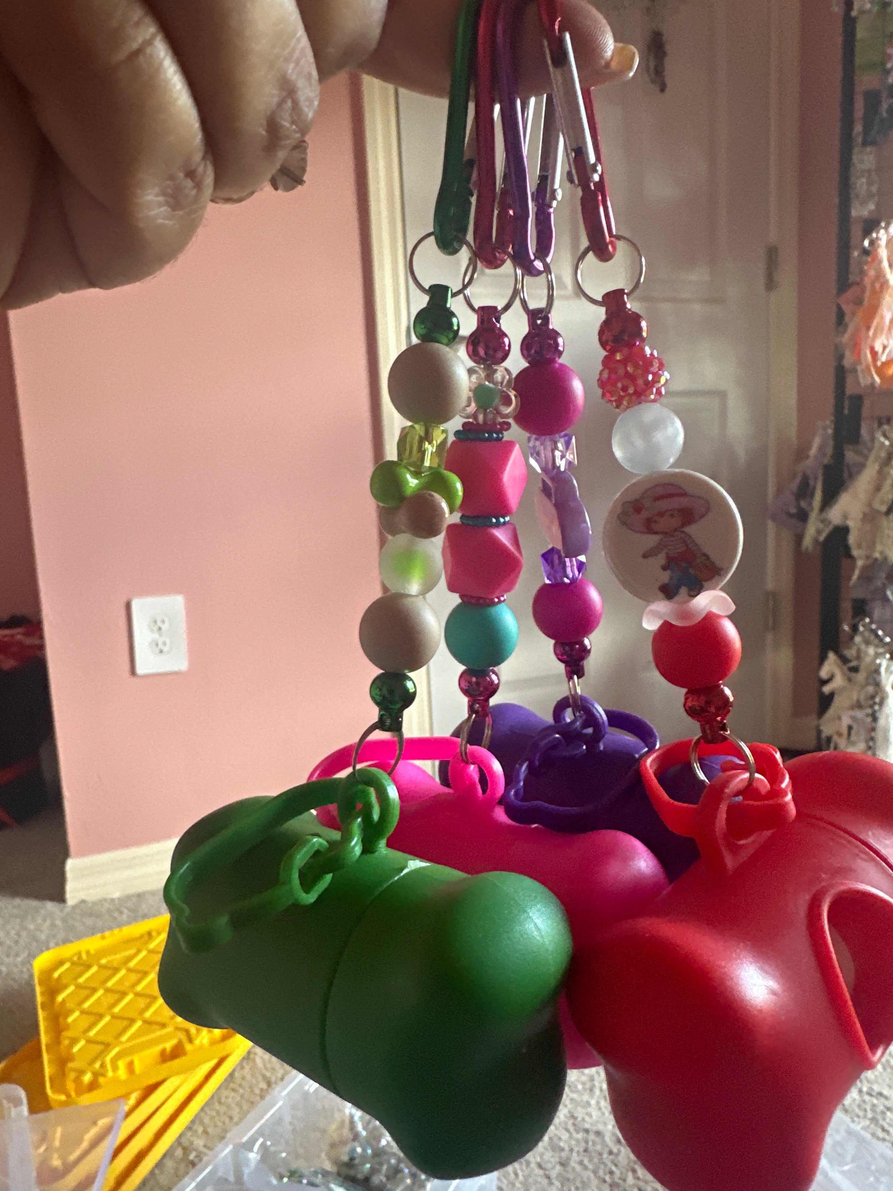 Doggy Duty Holder bedazzled