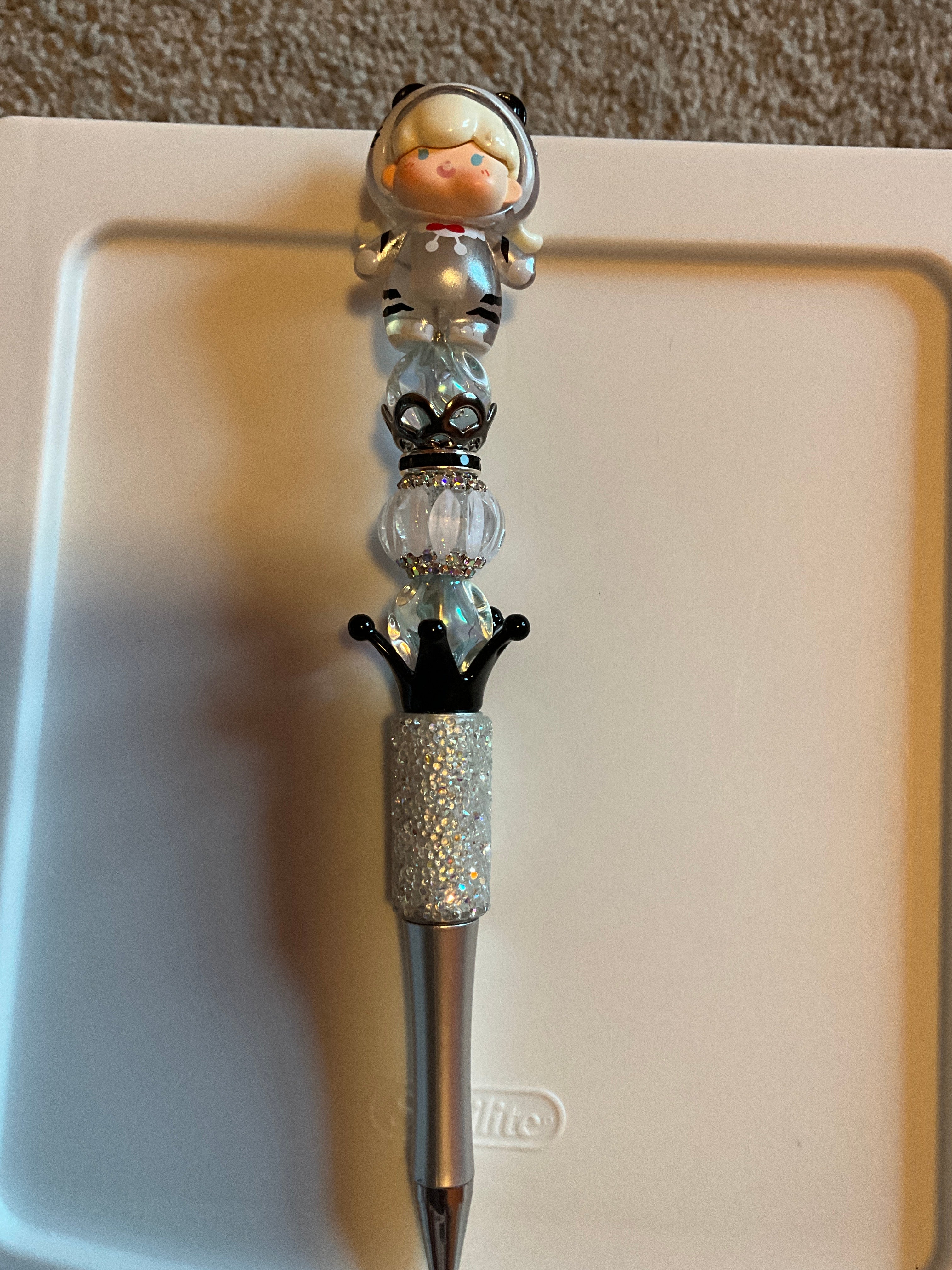 Cute black and grey pen