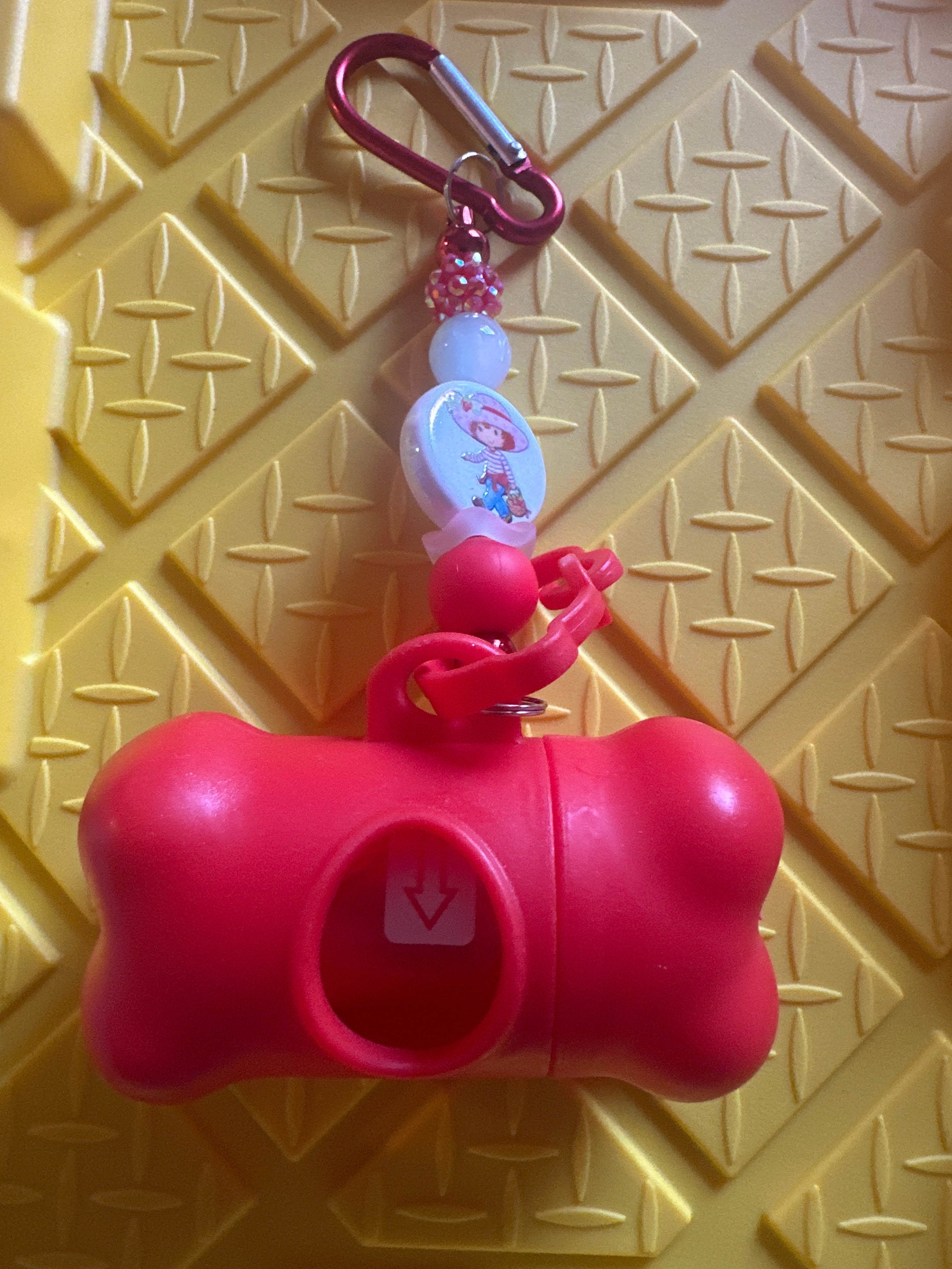 Doggy Duty Holder bedazzled