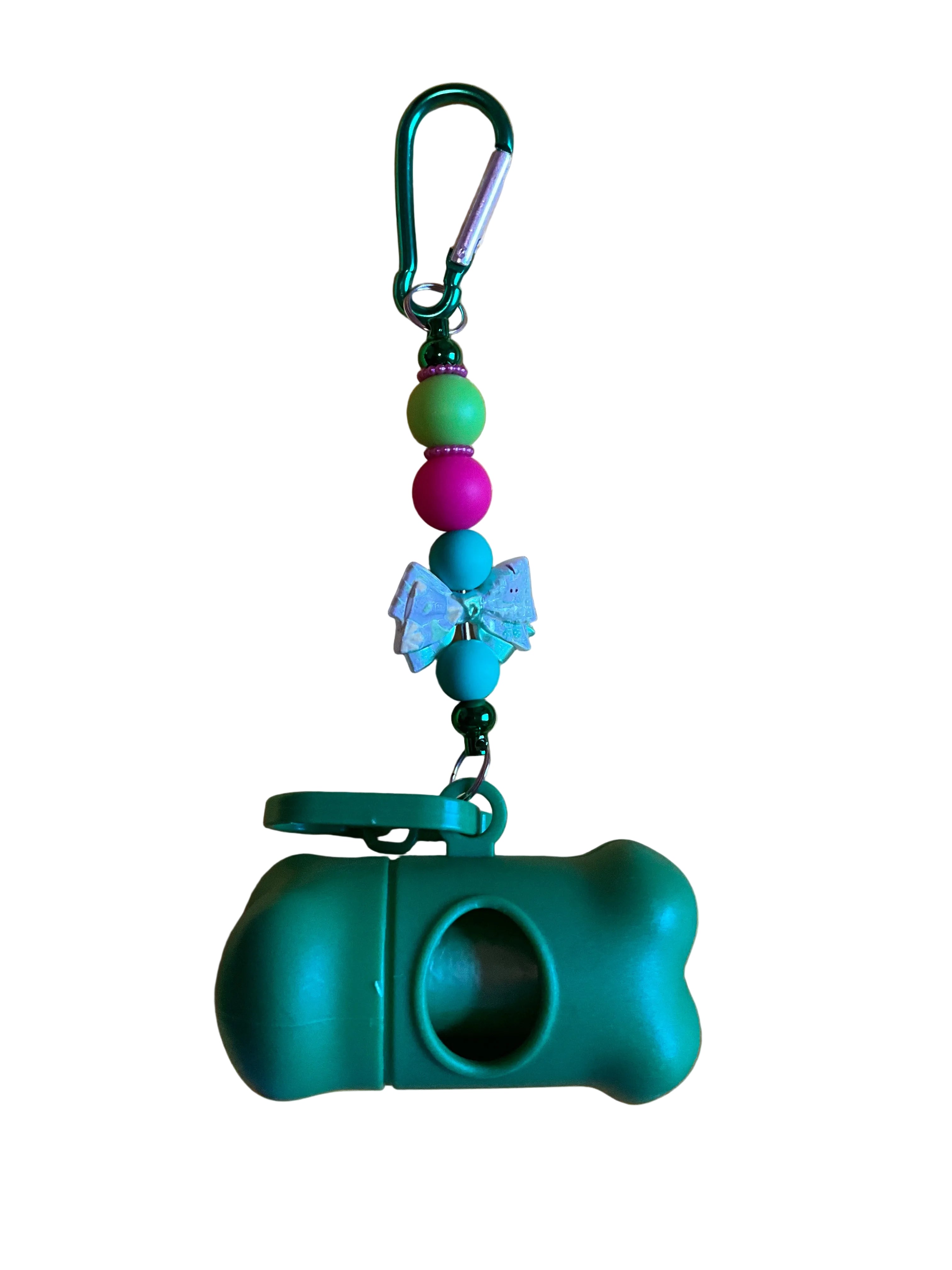 Dog poop bag carrier