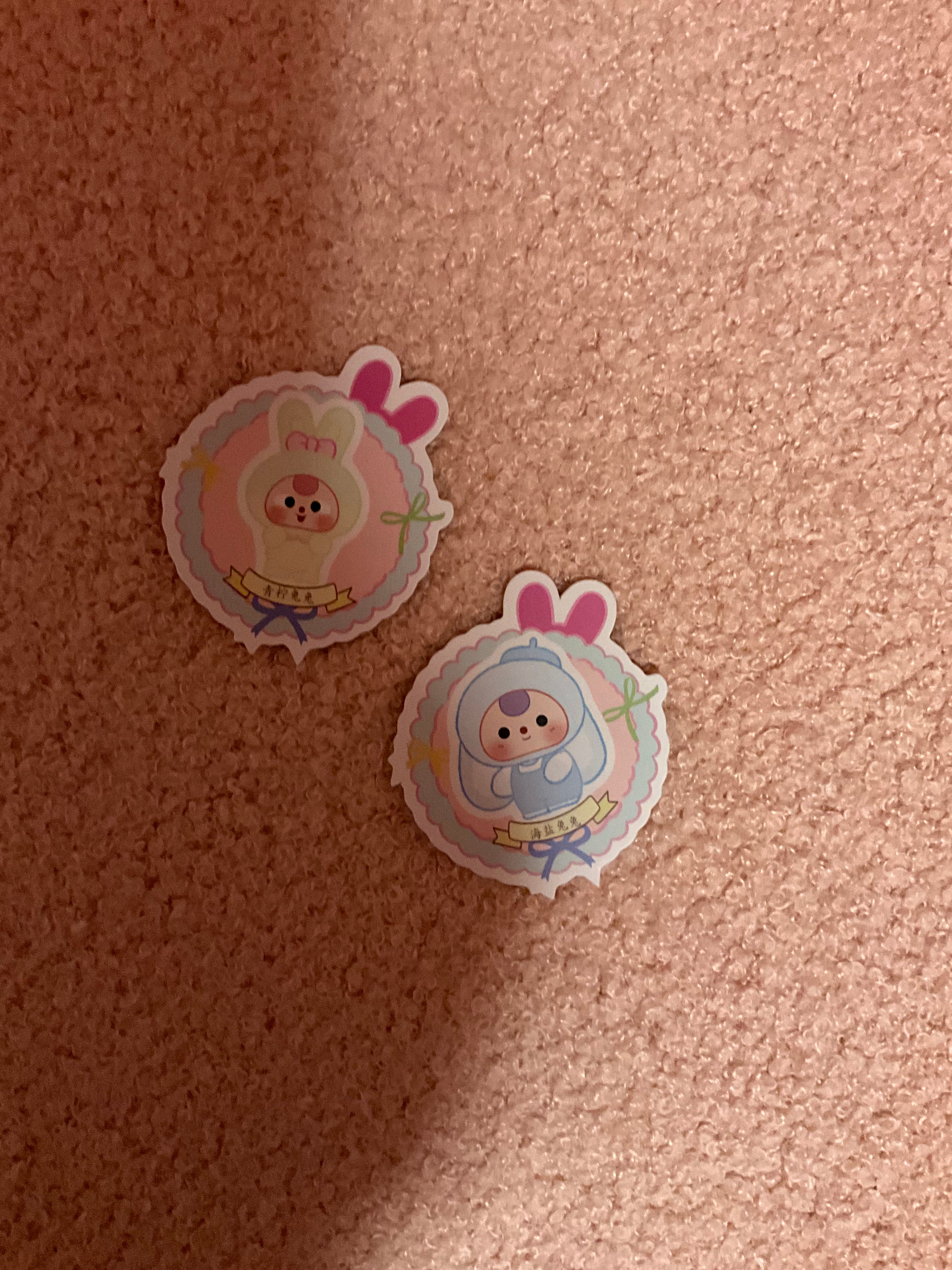 Baby three authentic pens