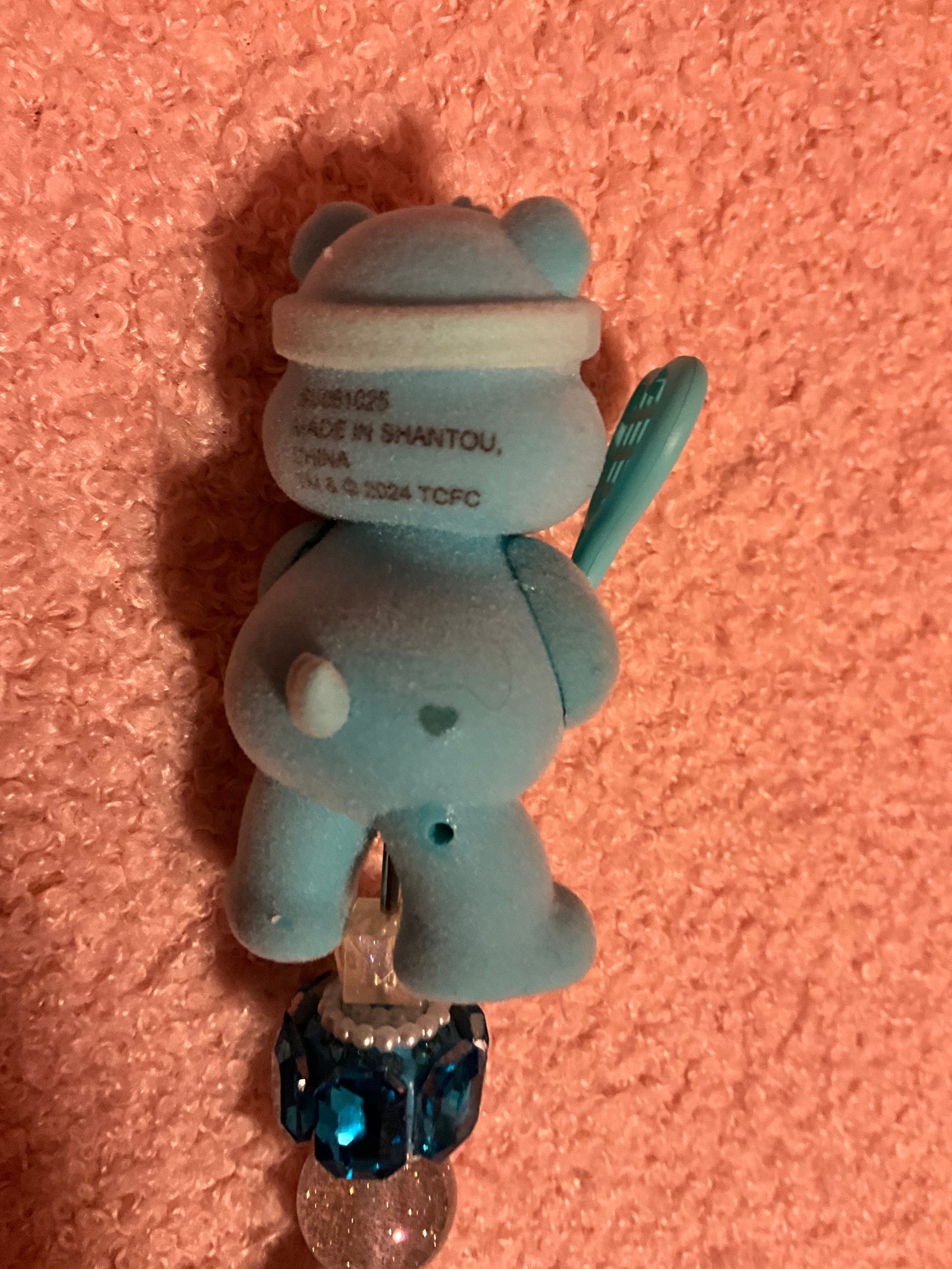 Carebear bedazzled pen with serial number