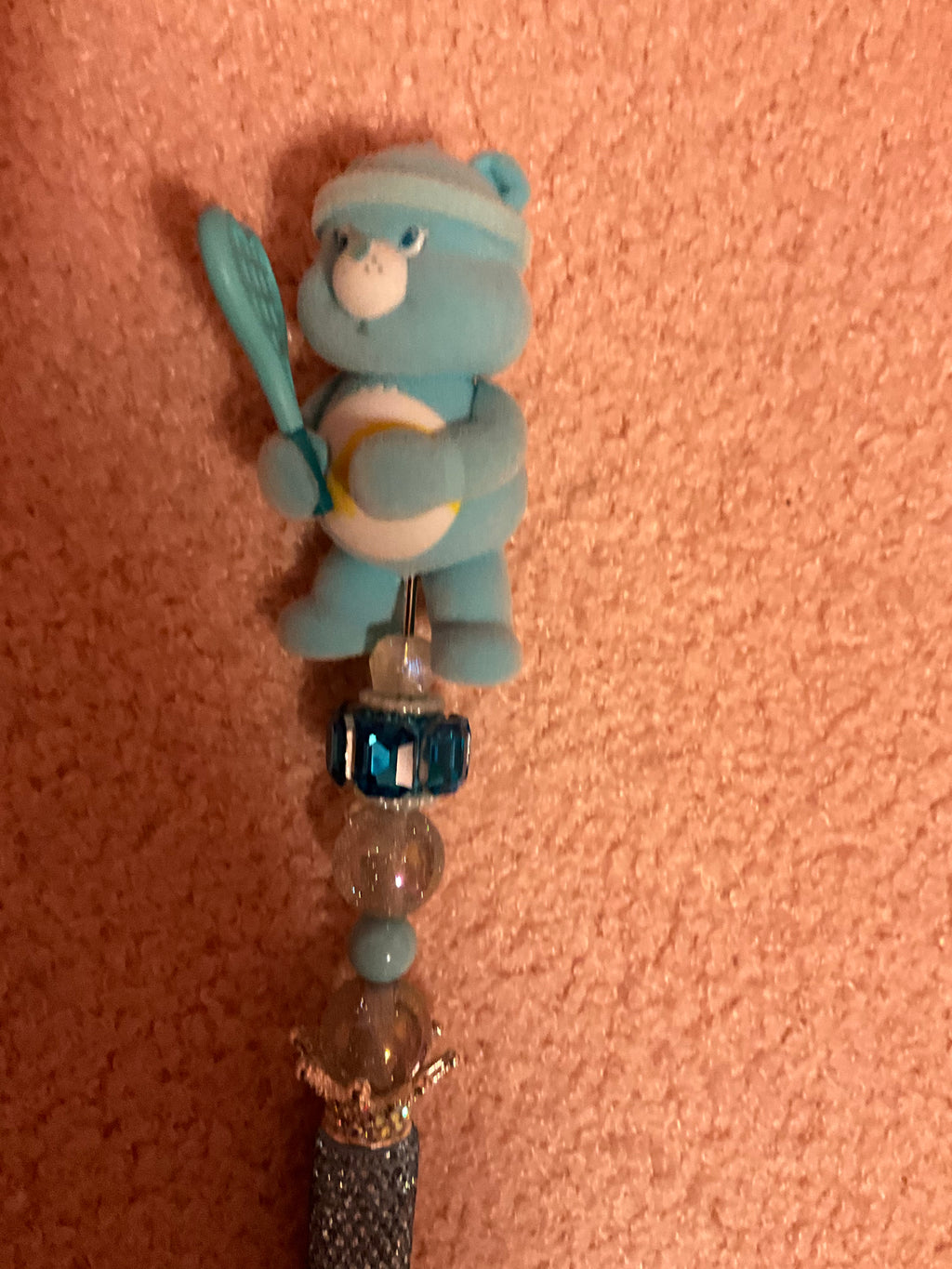 Carebear bedazzled pen with serial number (Copy)
